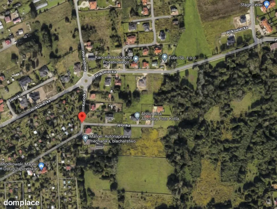 Białołęka Szamocin, teren inwestycyjny z MPZP