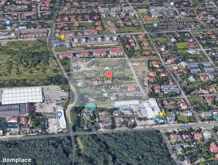 Wawer, Palmowa działka pod osiedle