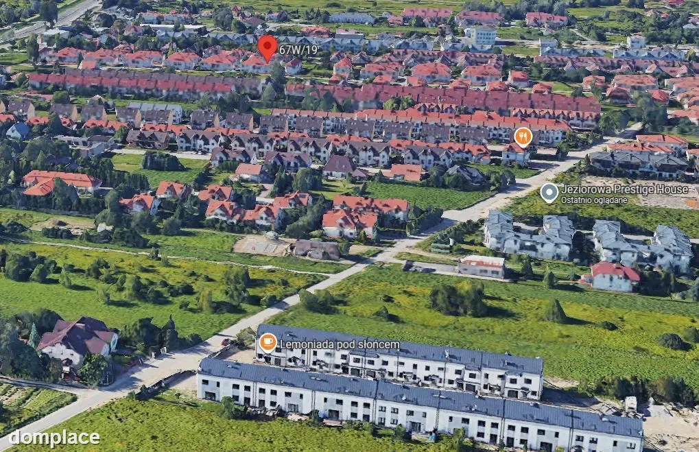 Wawer Jeziorowa, działka pod małe osiedle
