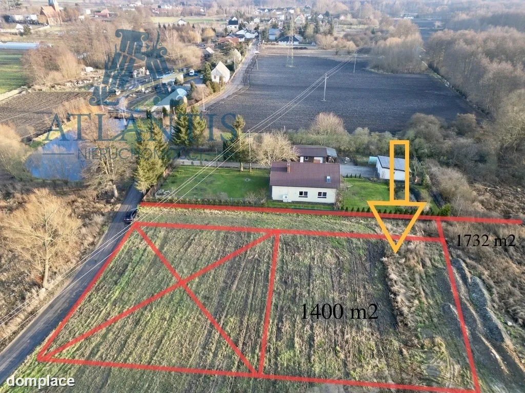 Działka w malowniczym otoczeniu Bydgoszczy Łęgnowo
