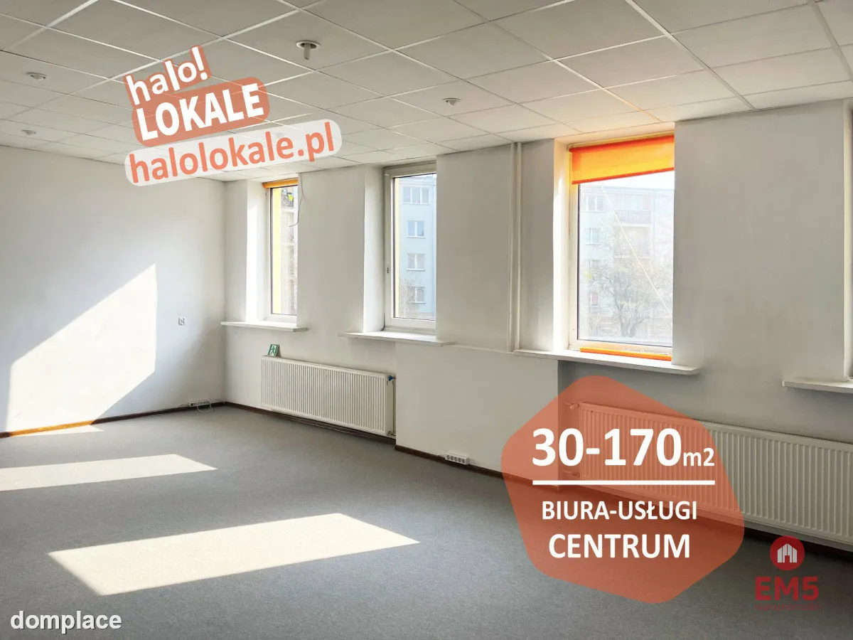 Powierzchnie usługowo biurowe w centrum