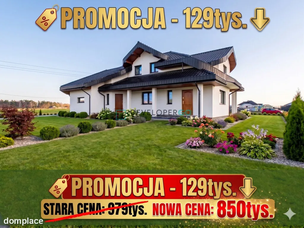 Elegancki dom pod miastem!