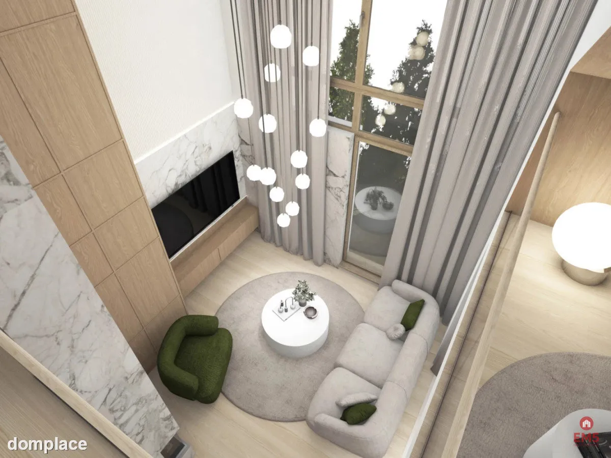 Apartament z antresolą