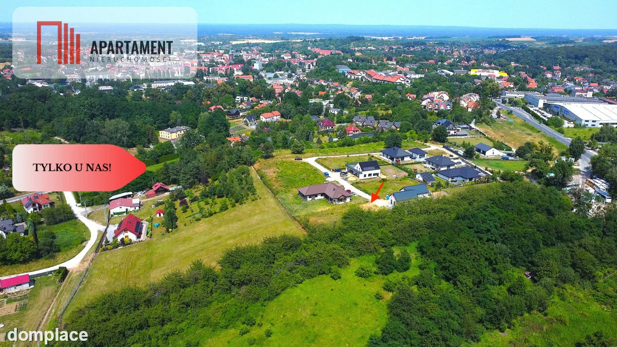 Widokowa działka blisko centrum! Ul. Ogrodowa