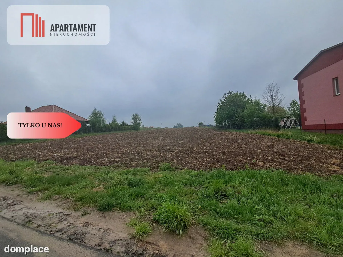 Duża działka w cichej okolicy!