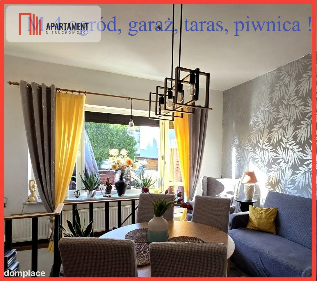 Mieszkanie z ogrodem, garażem, piwnicą