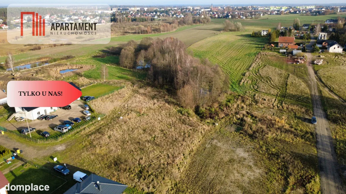 Działka budowlana 1532 m², Starogard, ul. Jeżynowa