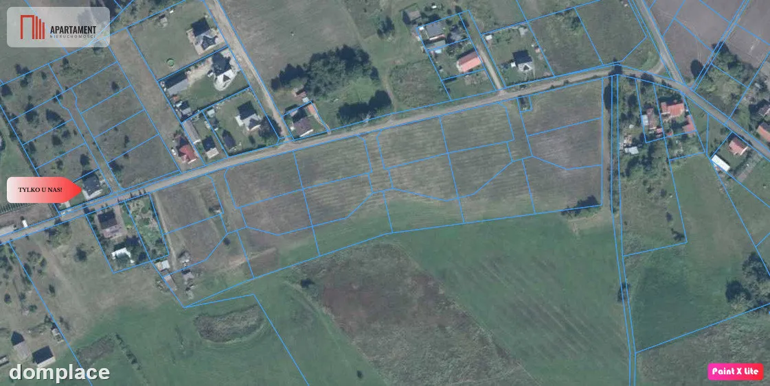Łokacz Mały – działki budowlane od 1300 m²!