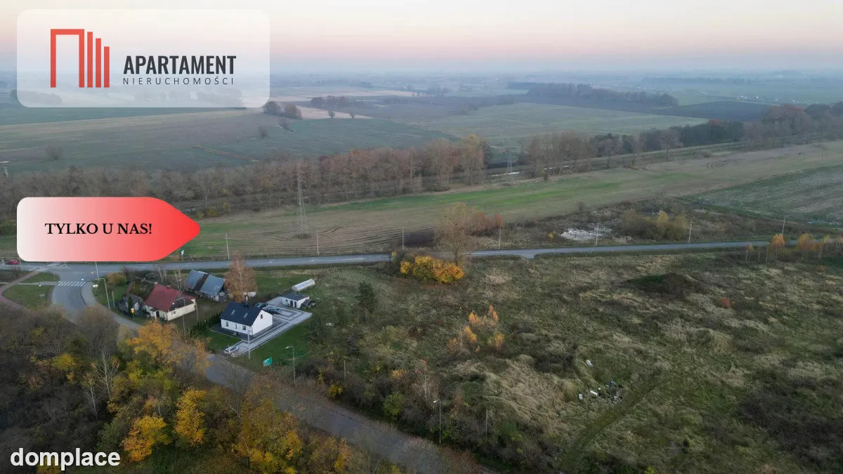 Tylko u nas! działka 25 km od Gdańska