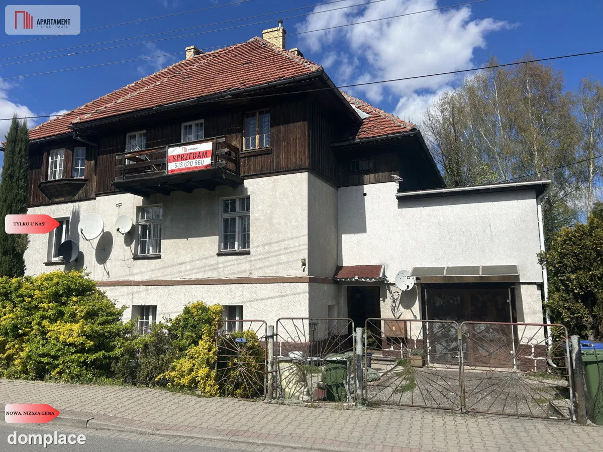 Piętro domu z ogrodem i widokiem na Karkonosze