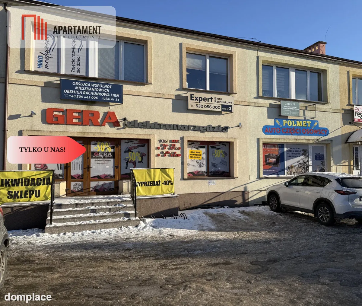 Lokal gotowy pod działalność. Tylko u nas.