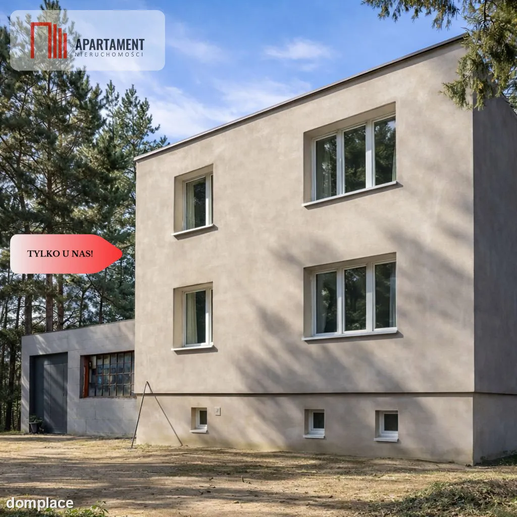 Dom z warsztatem samochodowym