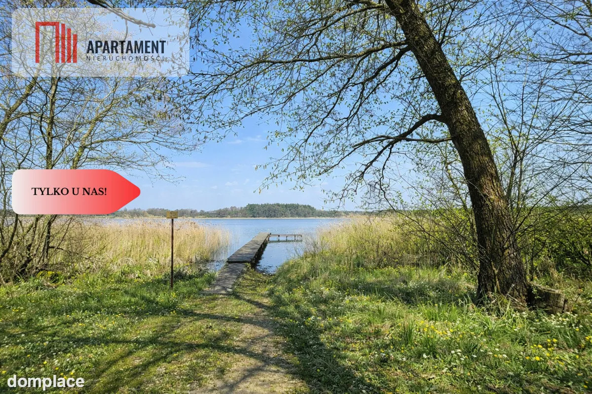 Działka z linią brzegową i własnym lasem!