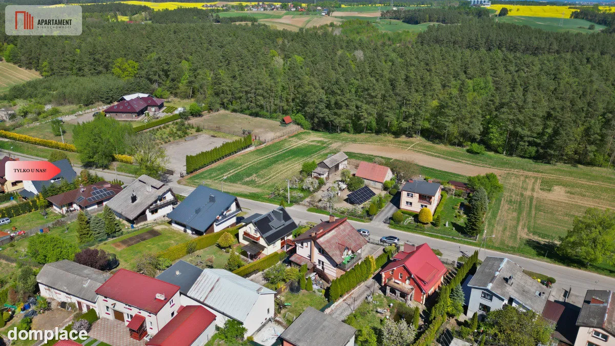 Cisza, spokój, las, na sprzedaż pół domu, ogródek