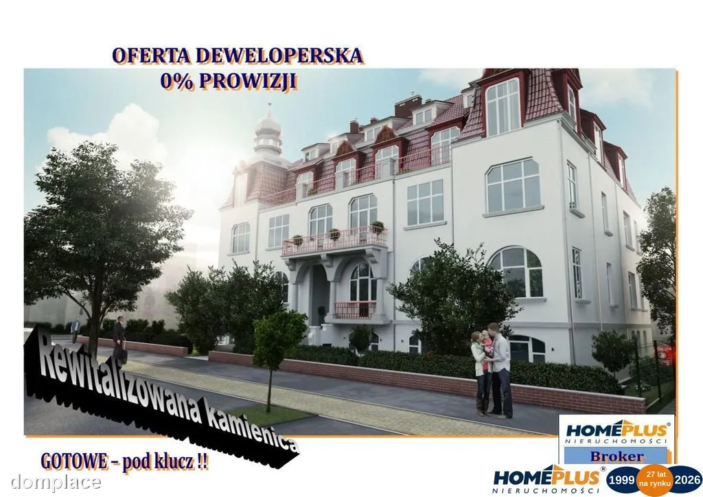 0%, apartament przy promenadzie -  pod klucz