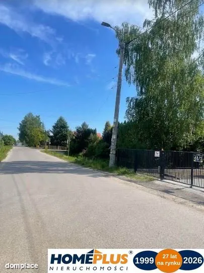 Działka 1089 m² zabudowa wolnostojąca i bliźniacza
