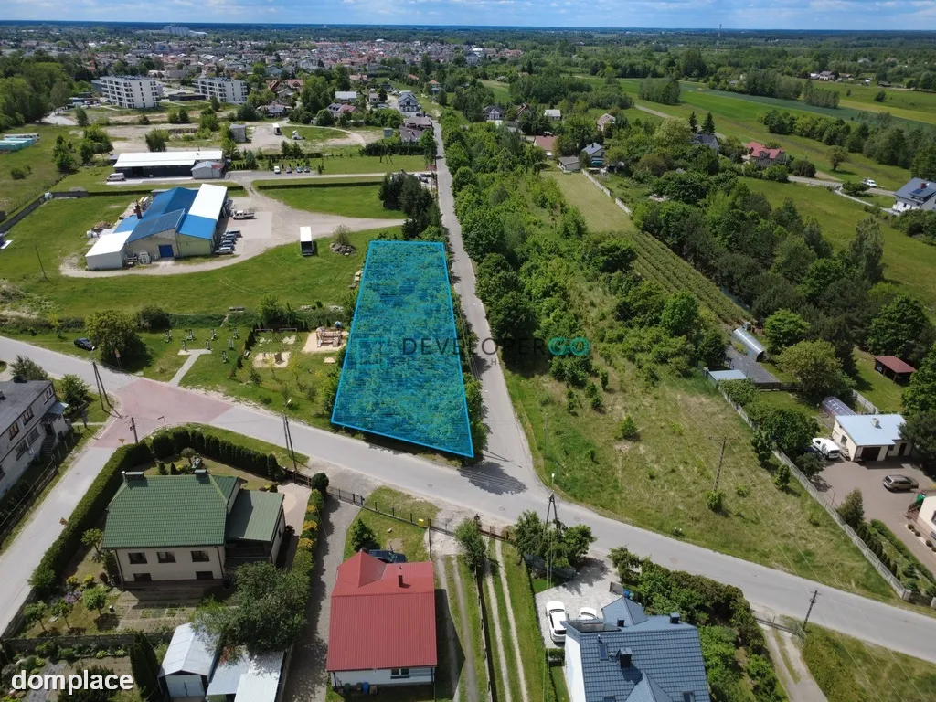 Działka budowlana 1715 m² – Łuków, ul. Rurowa