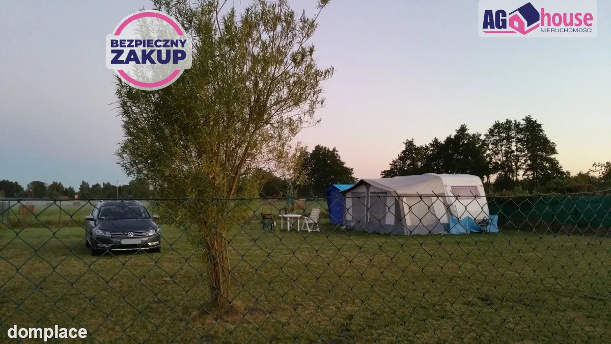 Działka rekreacyjna blisko plaży