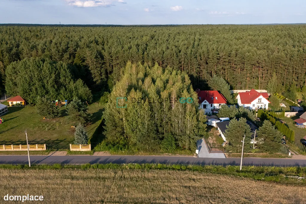 Działka ze ścianą lasu i warunkami zabudowy!