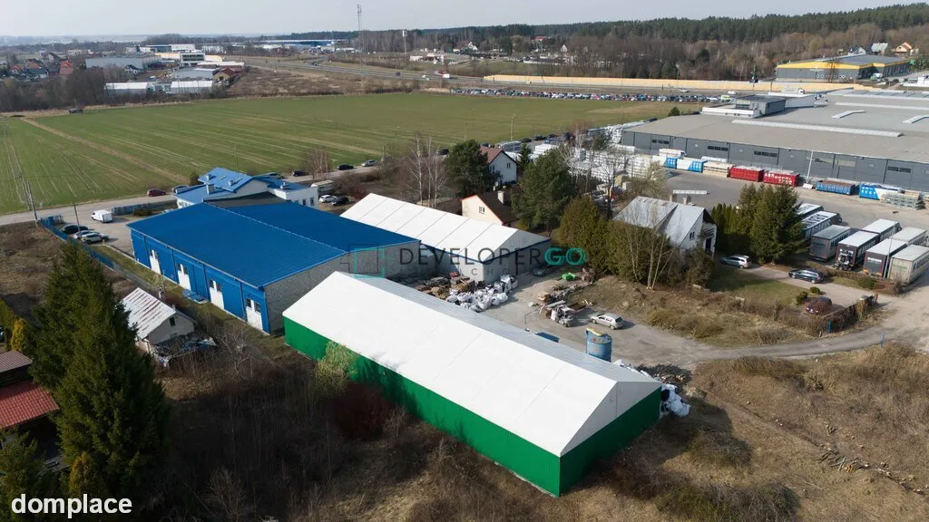 Na wynajem hala produkcyjna 600m2 ,działka 4000m2.